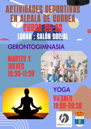 Imagen Actividades deportivas Alcalá de Gurrea curso 25-26