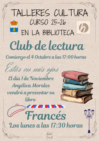 Imagen Talleres cultura curso 25-26
