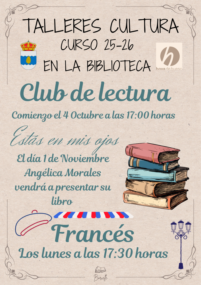 Imagen Talleres cultura curso 25-26