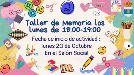 Imagen Comienzo de taller de memoria curso 25-26