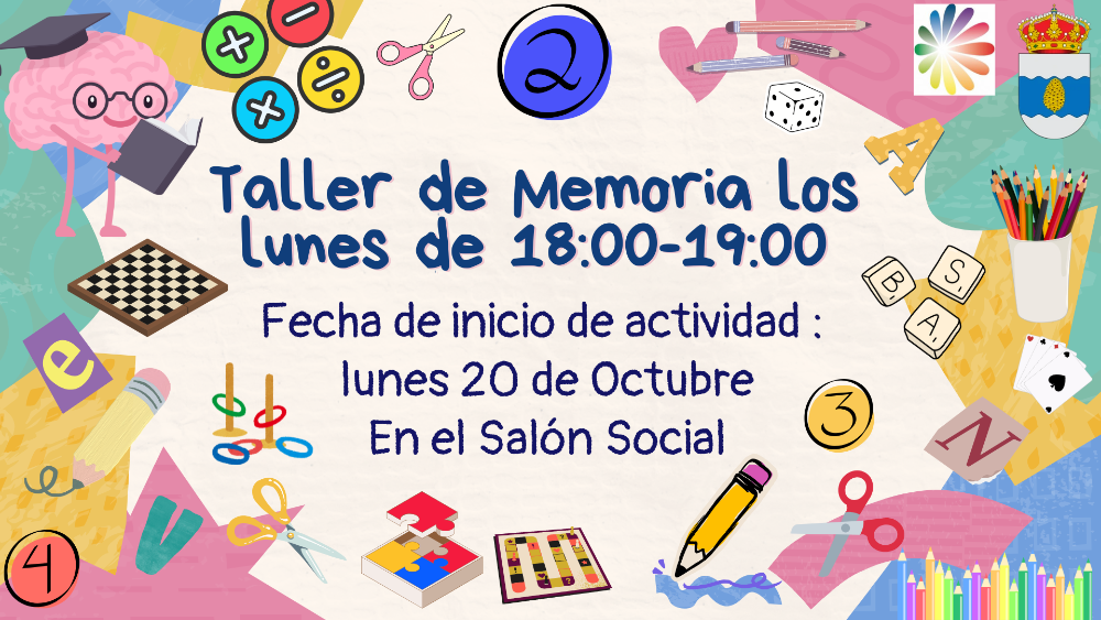 Imagen Comienzo de taller de memoria curso 25-26