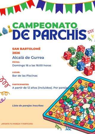 Imagen Campeonato de parchis